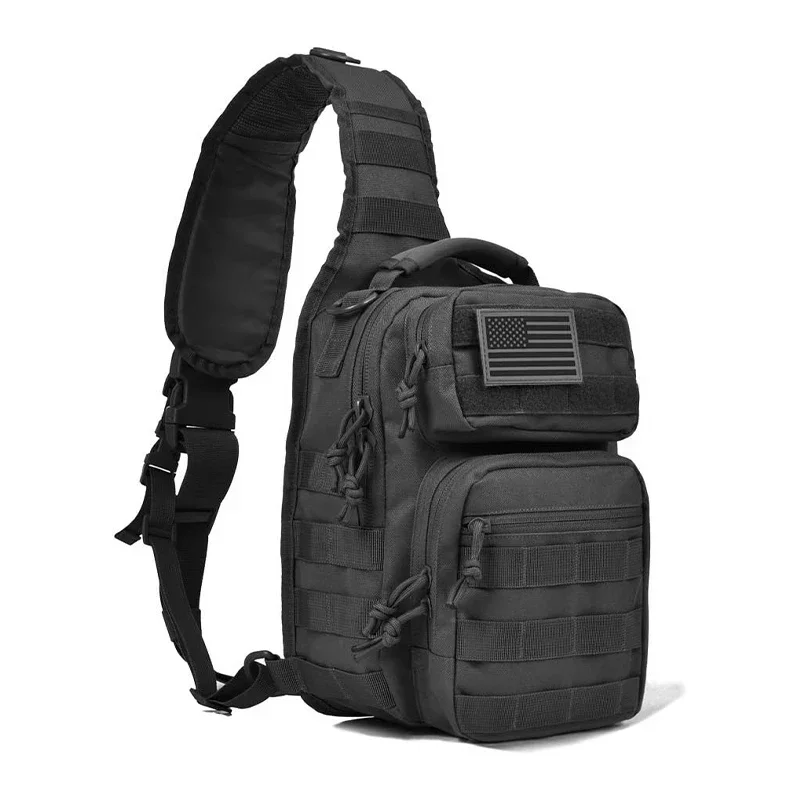 Hunting Outdoor Day - D1-アウトドア ショルダーバッグ ローバー 1スリングパック ナイロンバックパック モールアサルト