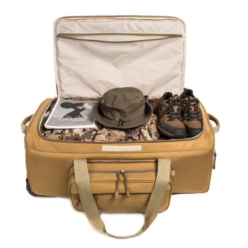Outdoor Hunting Gear Storage - 米国現地在庫 大容量戦術旅行ギアバッグ ヘビーカモフラージュ アウトドアキャンプハンティング装備収納バッグ