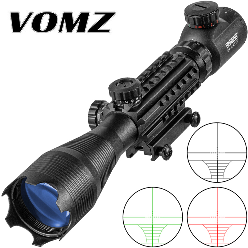 Outdoor Hunting Range - VOMZ 4-16x50 AOE EG スコープ戦術光学ライフルスコープホログラフィック鹿狩猟フィッシュボーンスコープ