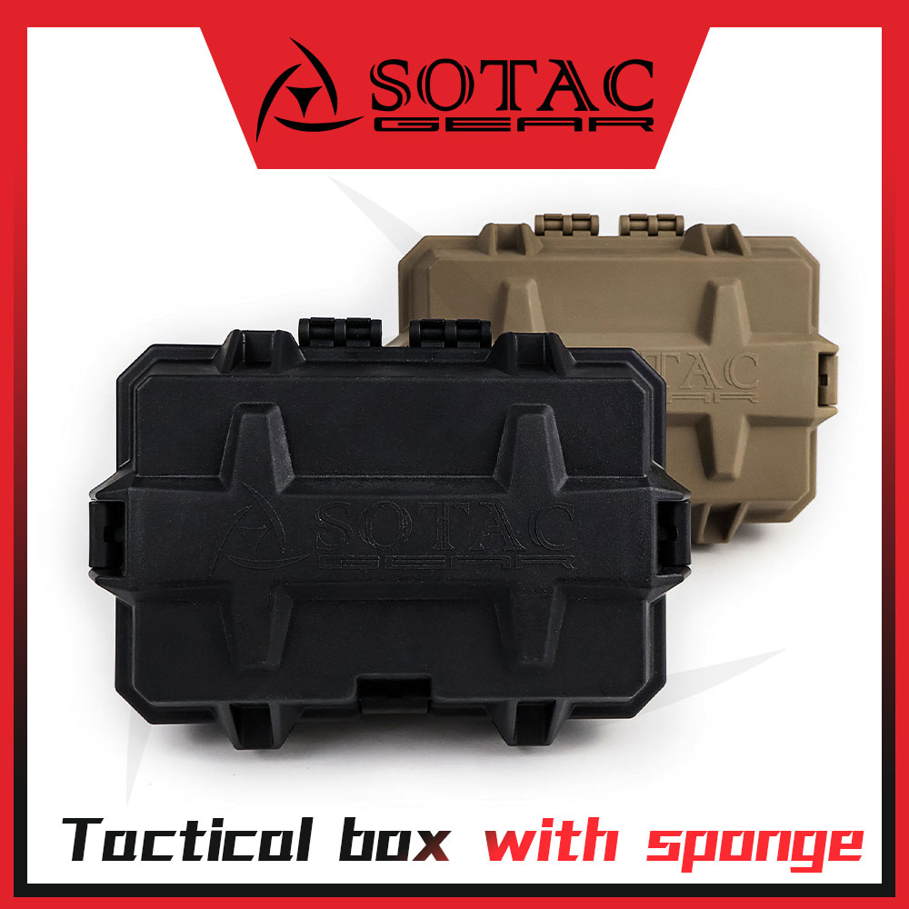 Outdoor Hunting Gear Storage - SOTAC-GEAR ハンティングタクティカルボックス 耐衝撃機器 ライフル エアソフト照準器 アウトドア収納ケース