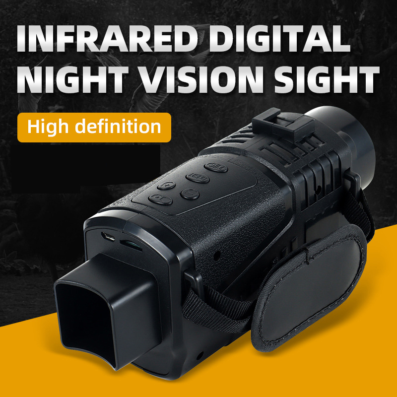 Hunting Outdoor Day - 5X デジタルズーム単眼装置昼夜使用 300 メートル完全暗視距離赤外線ナイトビジョン望遠鏡屋外狩猟