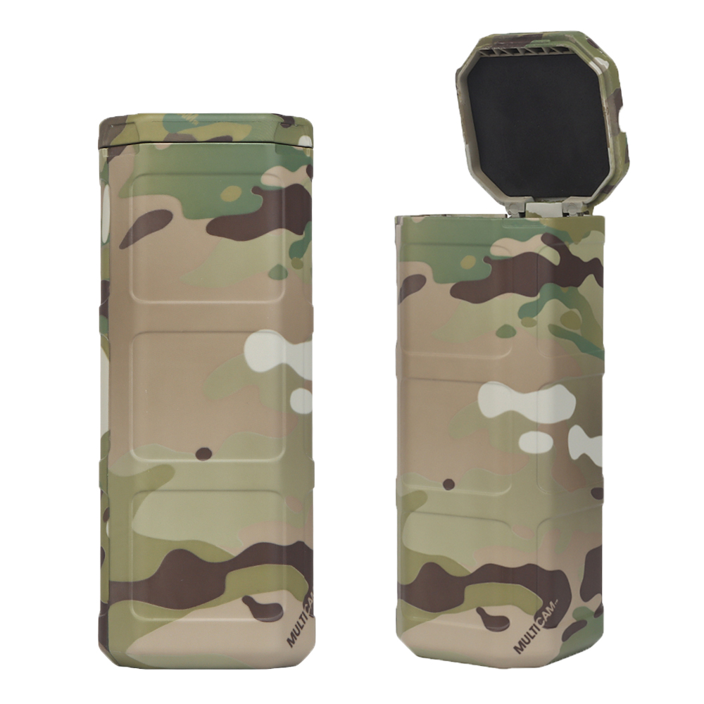 Outdoor Hunting Gear Storage - 戦術的な耐衝撃ツールケースポータブルアウトドア狩猟キャンプ止血帯懐中電灯キー収納ハードシェルメガネケースギア