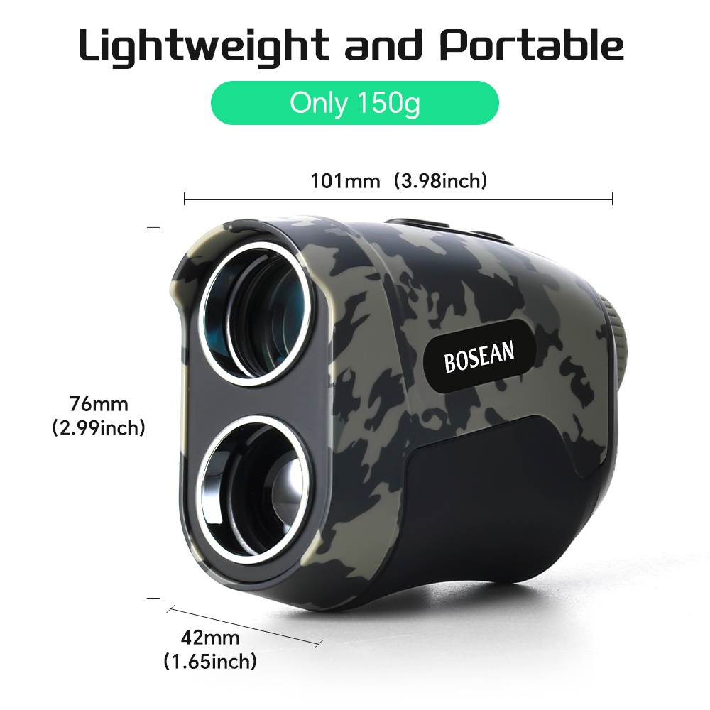 ボーズアン 1500m 7倍 ハンドヘルドデジタルレーザー距 - Rangefinder Laser Hunting のレビューと価格