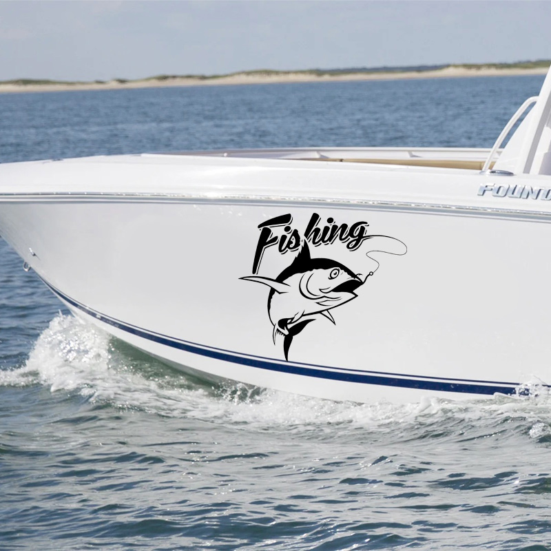 パーソナライズされた釣り竿,スポーツ,屋外,車,ボート,窓, - Hunting Outdoor Logos のレビューと価格