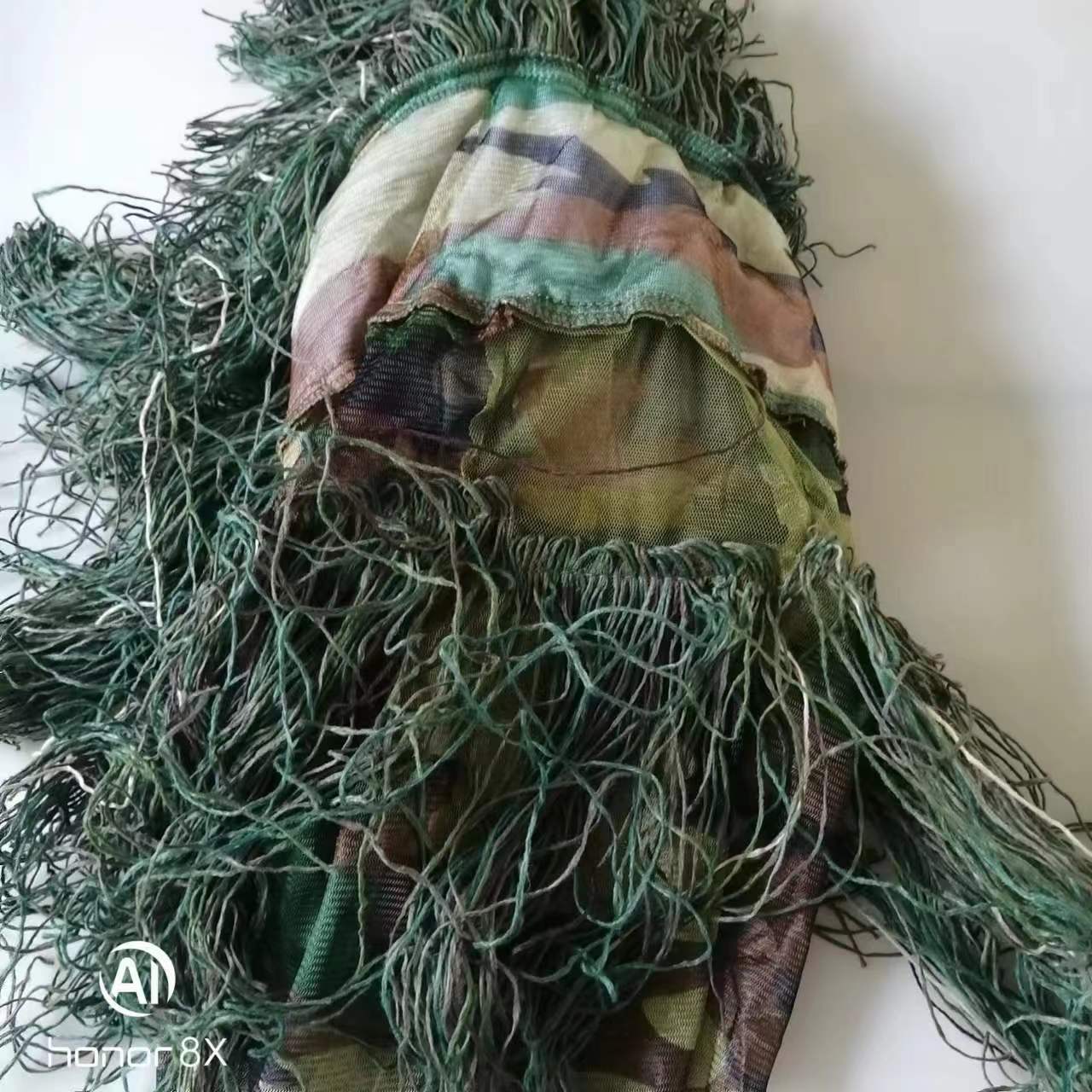3Dバイオニックリーフカモフラージュギリースーツ、森の狩猟服 - Ghillie Suit Woodland のレビューと価格