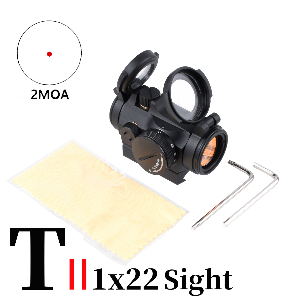 タクティカルT01/02 2MOAレッドドットサイト、UNI - Outdoor Hunting Range のレビューと価格