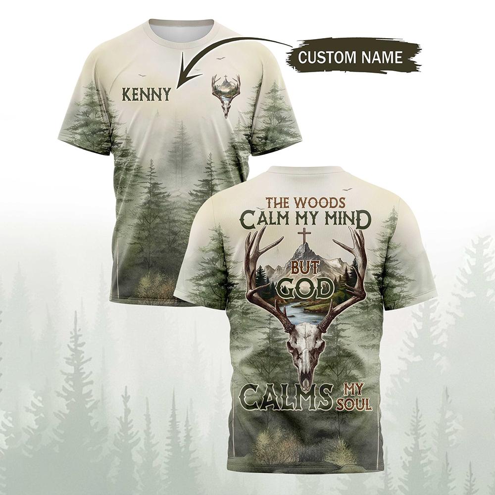 男性ヴィンテージ森林クマプリント Tシャツカスタム名ファッシ - Outdoor Hunting Names のレビューと価格