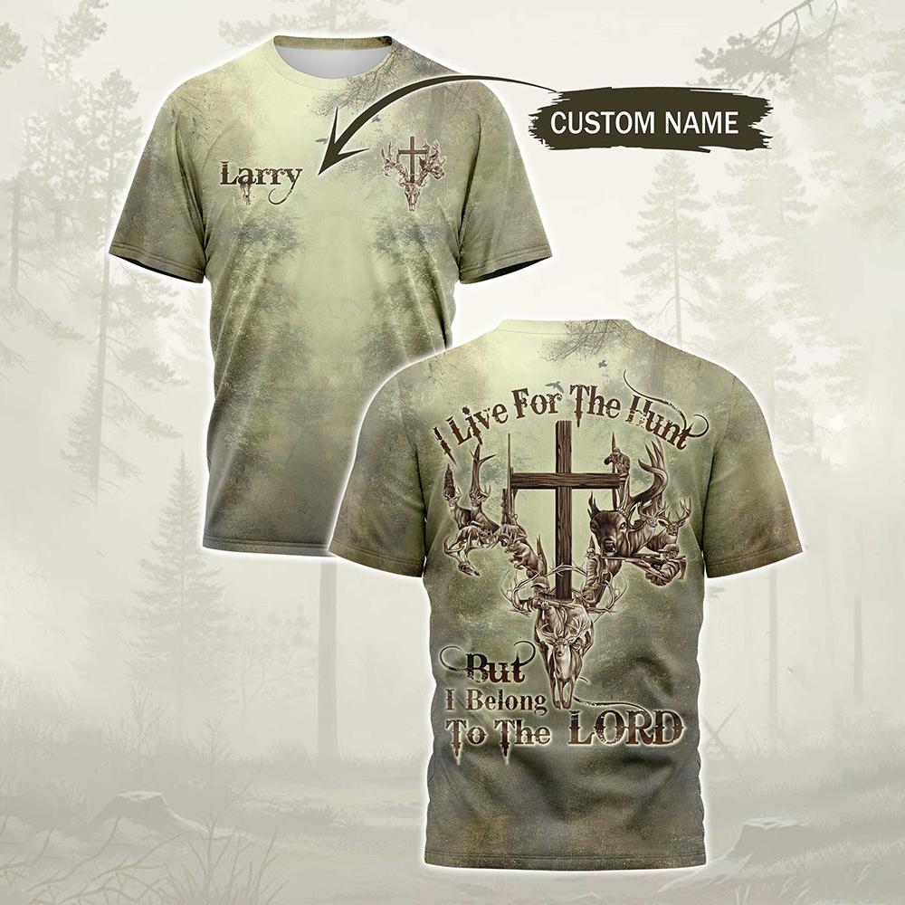 男性ヴィンテージ森林クマプリント Tシャツカスタム名ファッシ - Outdoor Hunting Names のレビューと価格