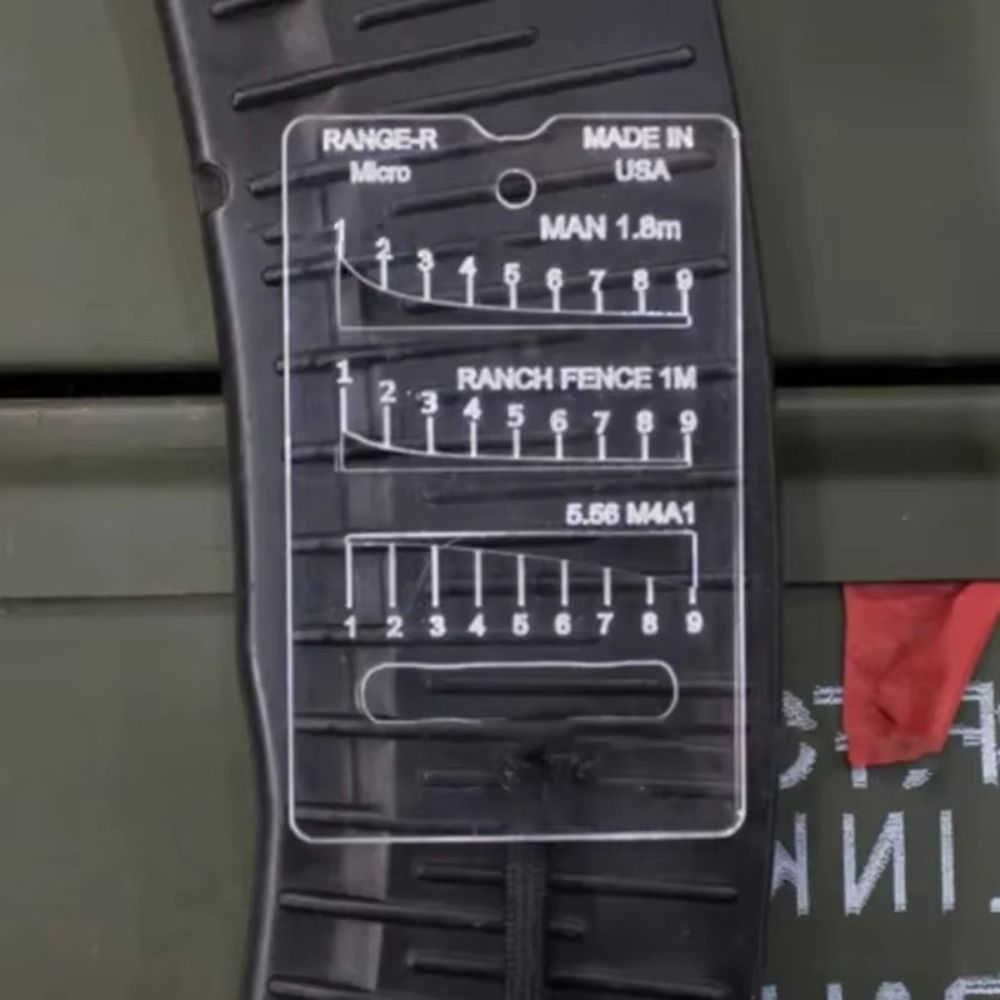 アクリル製耐久性のあるレンジファインダーカードハンティングル - Outdoor Hunting Range のレビューと価格