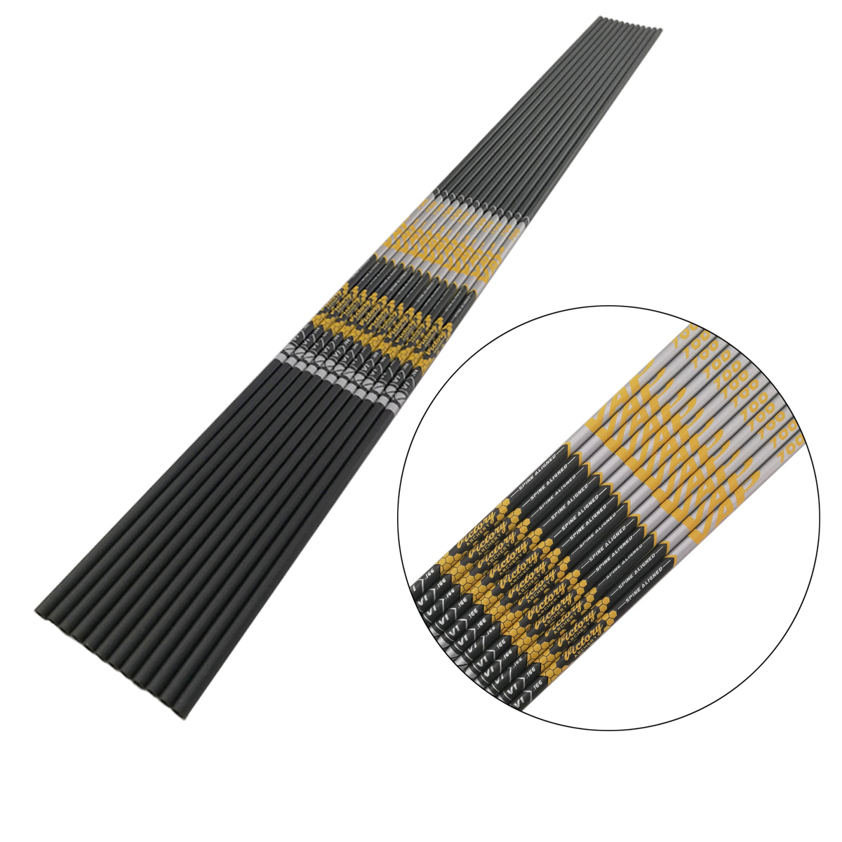 アーチェリー ID4.2mm ビクトリー VAP V1 カー - Arrow Carbon Shaft のレビューと価格