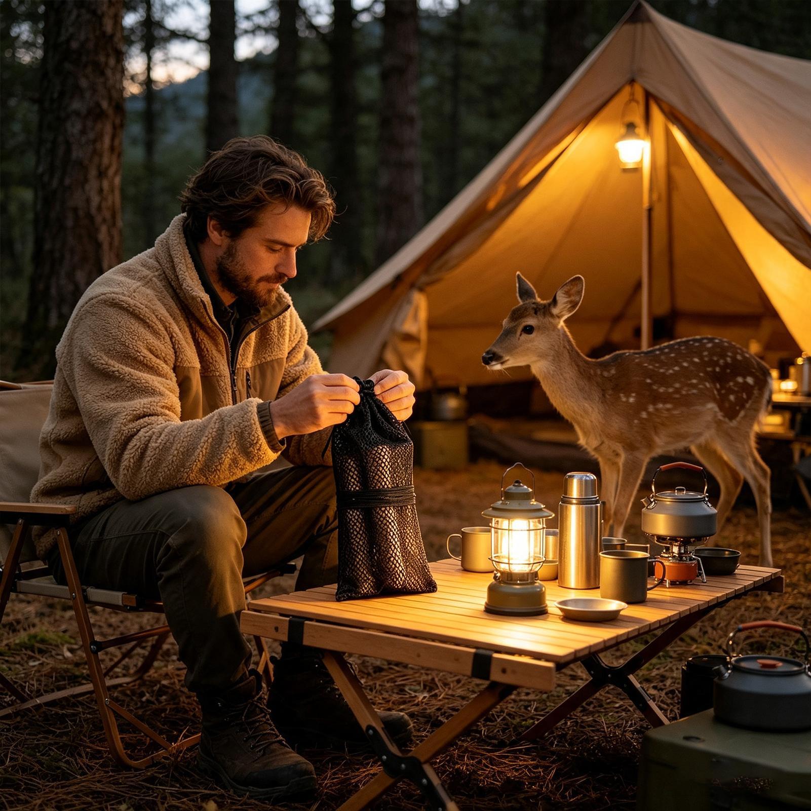 リアルな鹿の鳴き声を再現するブナ材製チューブ型ハンティングア - Outdoor Hunting Gear Storage のレビューと価格