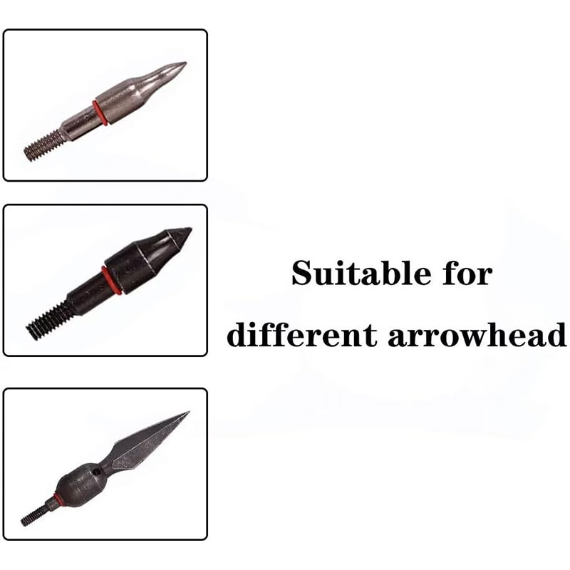 アーチェリー矢尻ポイントチップロックターゲットOリングゴムワ - Arrow Carbon Shaft のレビューと価格