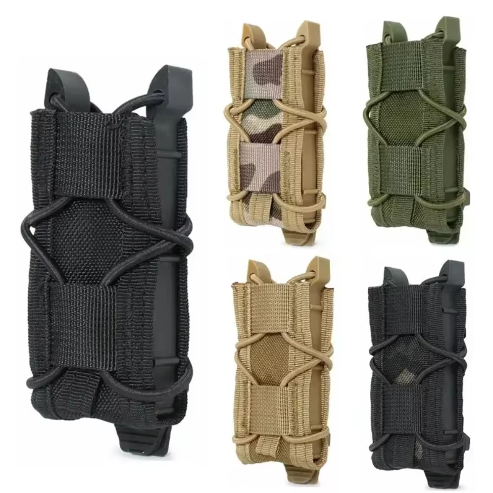 戦術マガジンポーチ 9MM ピストルマグバッグ MOLLE  - Outdoor Hunting Gear Storage のレビューと価格