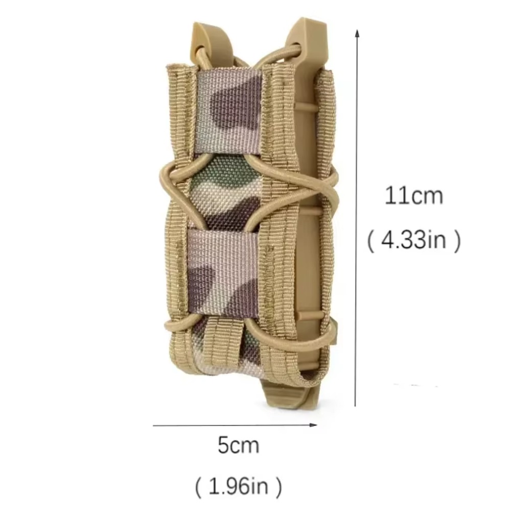 戦術マガジンポーチ 9MM ピストルマグバッグ MOLLE  - Outdoor Hunting Gear Storage のレビューと価格