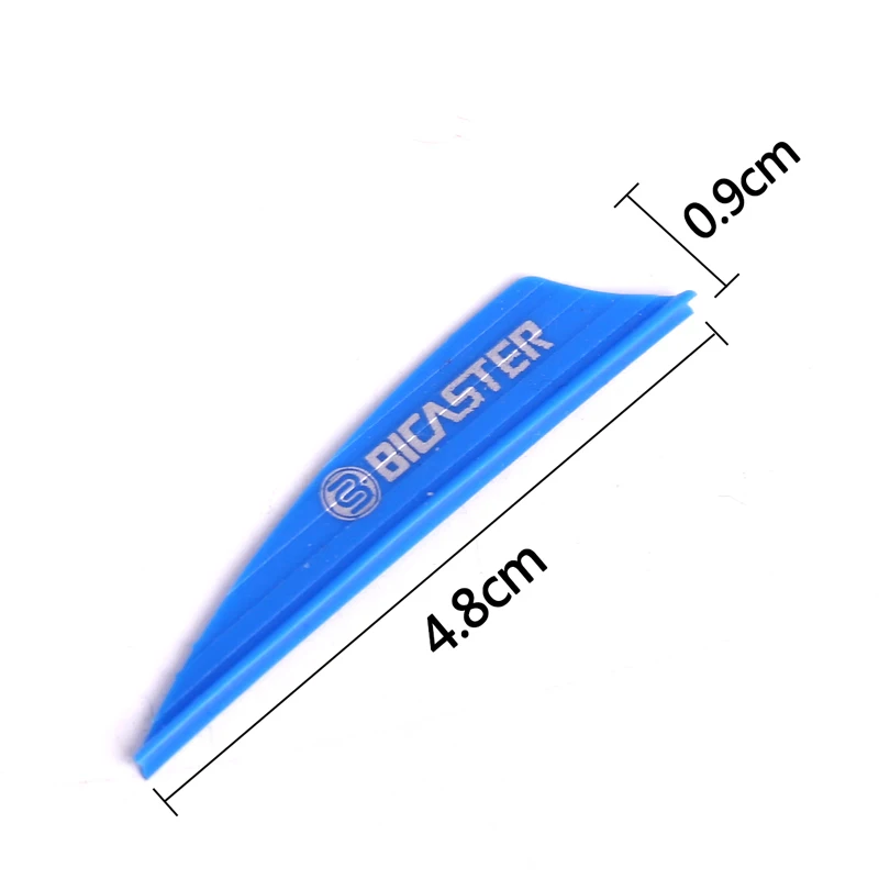 50 個の Bicaster 1.89 インチアローフェザー - Arrow Carbon Shaft のレビューと価格