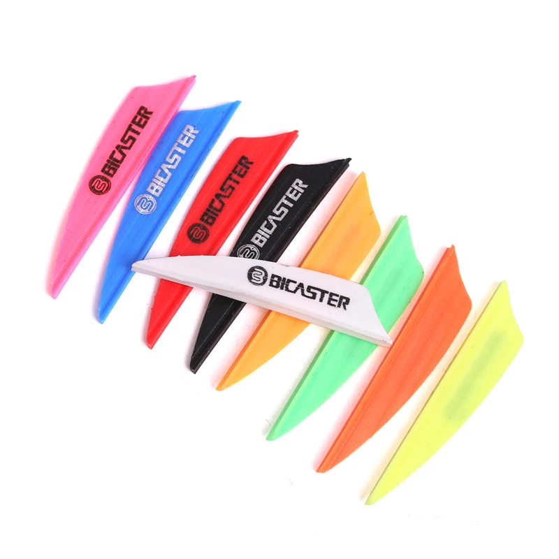 50 個の Bicaster 1.89 インチアローフェザー - Arrow Carbon Shaft のレビューと価格