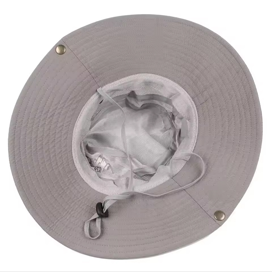 夏用メンズバケットハット アウトドアUVカット つば広パナマ - Outdoor Hunting Names のレビューと価格