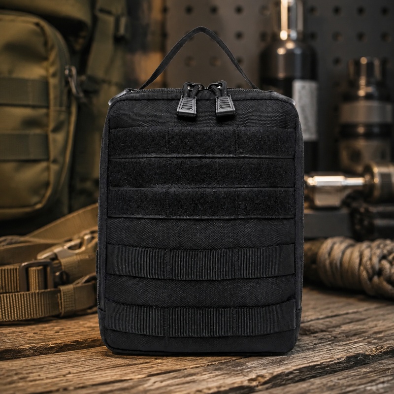 戦術的なアウトドア医療ギアバッグ（MOLLEストラップ付き） - Outdoor Hunting Gear Storage のレビューと価格