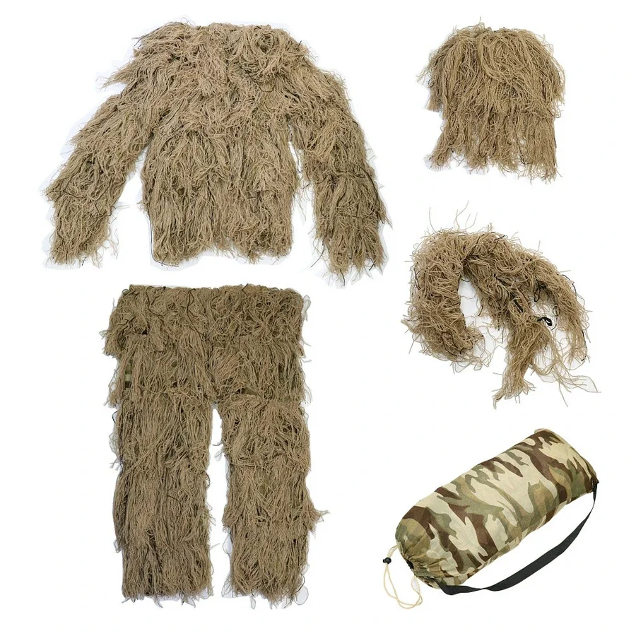 ハンティングウッドランド 3D 迷彩バイオニックスナイパーギ - Ghillie Suit Woodland のレビューと価格