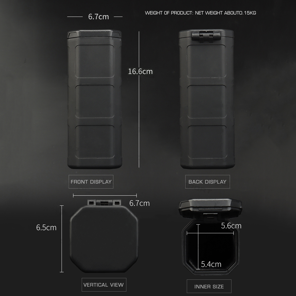 戦術的な耐衝撃ツールケースポータブルアウトドア狩猟キャンプ止 - Outdoor Hunting Gear Storage のレビューと価格