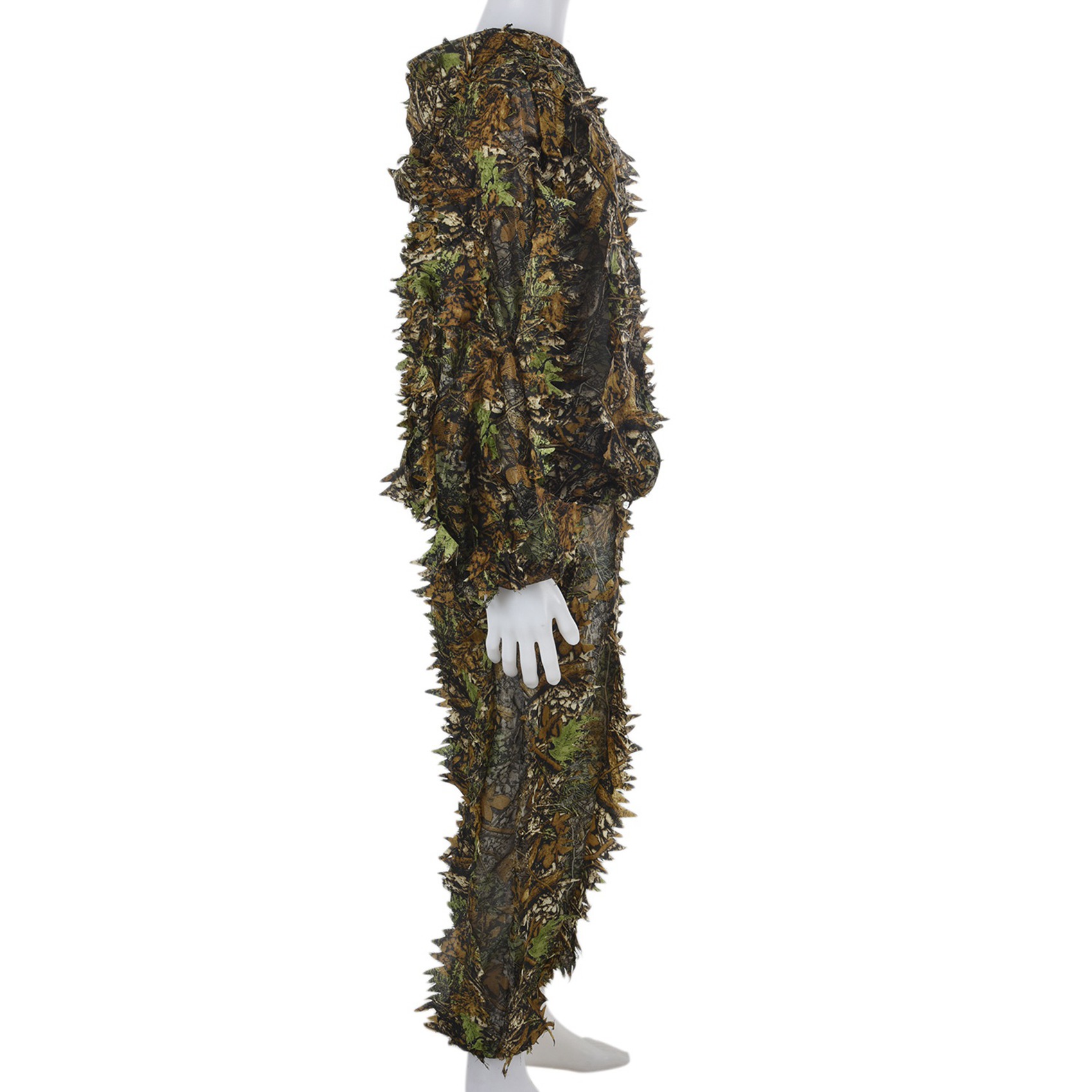 AEF6-3X 3Dリーフ大人用ギリースーツ ウッドランドカ - Ghillie Suit Woodland のレビューと価格