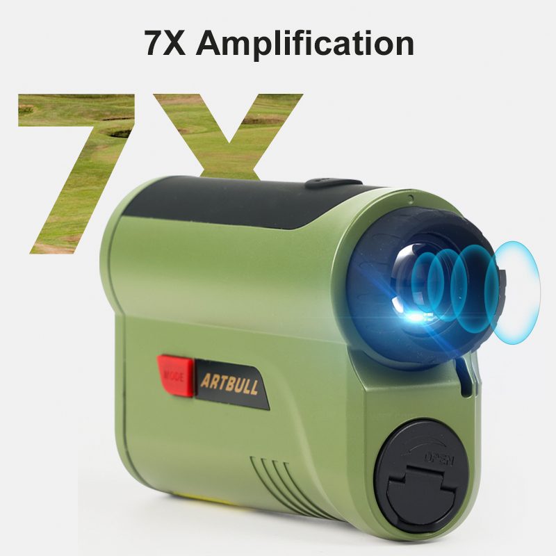 7倍増幅OLED赤色ディスプレイレーザー距離計ハンティング距 - Rangefinder Laser Hunting のレビューと価格